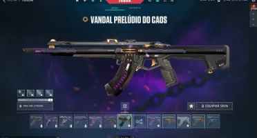 Conta do valorant com skin