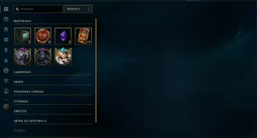 CONTA LOL LVL 122 234 SKINS