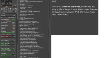 KINA 391 + RP 363 (CHAR LOVE) + SORC 237 MUNDO PVP (NEUTRAL)