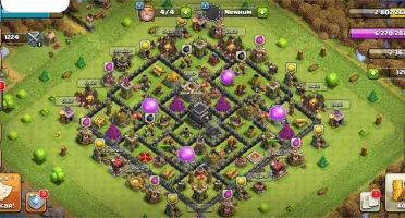 Conta Clash of Clans cv9 barato !!
