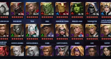 Conta Marvel Future Fight vip5