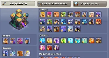 CV14 Full + Clã nível 17