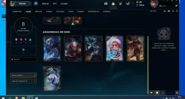 Contas Smurfs LOL