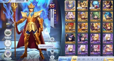 SAINT SEIYA AWAKENING -INICIANTES COM GEMAS AVANÇADAS