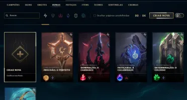 Conta lol level 30 unranked