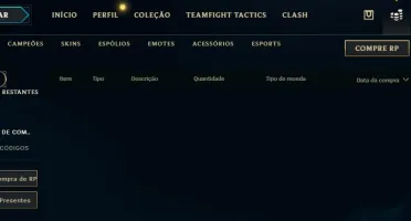 Conta lol level 30 unranked