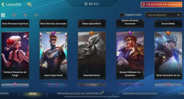 Conta Wild Rift com 10 lendárias