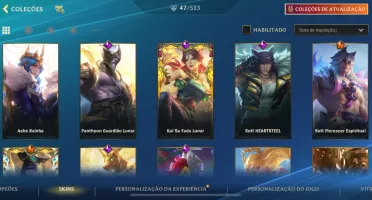 Conta Wild Rift com 10 lendárias