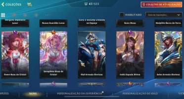Conta Wild Rift com 10 lendárias