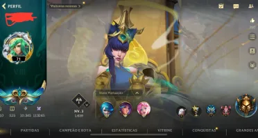 Conta Wild Rift com 10 lendárias