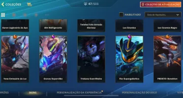 Conta Wild Rift com 10 lendárias
