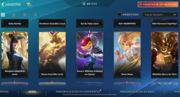 Conta Wild Rift com 10 lendárias