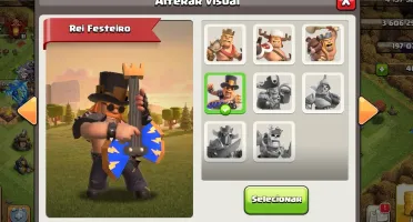 CLASH OF CLANS CV13. CAMPEÃ FULL, TROPAS FULL