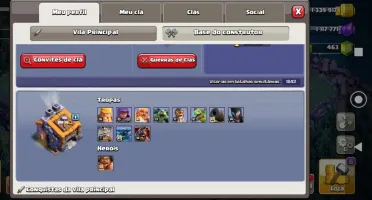 CLASH OF CLANS CV13. CAMPEÃ FULL, TROPAS FULL