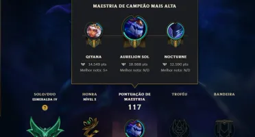 Conta Esmeralda Lol