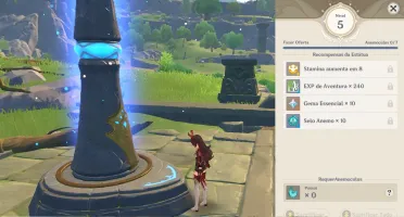 Conta Genshin Impact com Lança de Jade Primitiva AR10
