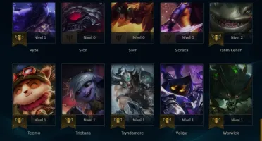 conta lol level 30 unranked