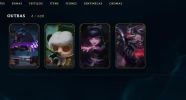 conta lol level 30 unranked