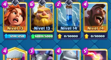 Conta Clash royale nível 45, 9 cartas nível 14