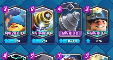 Conta Clash royale nível 45, 9 cartas nível 14