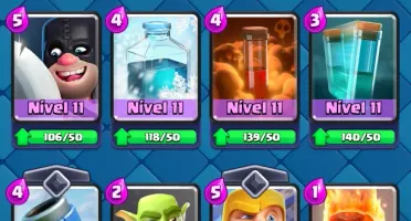Conta Clash royale nível 45, 9 cartas nível 14