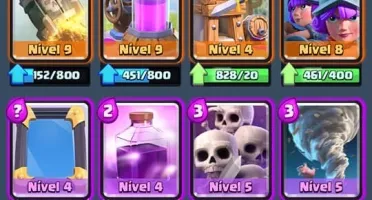 conta clash royale levle 12 ( varias cartas full )