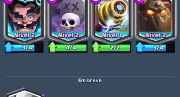 conta clash royale levle 12 ( varias cartas full )