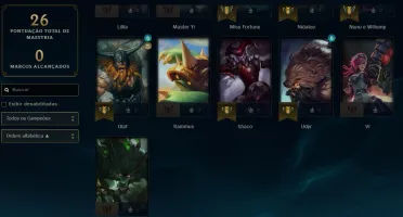 conta league of legends main jungle