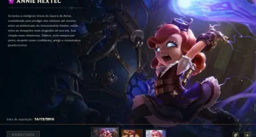 Conta lol 104 SKINS (ANNIE HEXTEC INCLUSO) 10 RUNAS OURO II