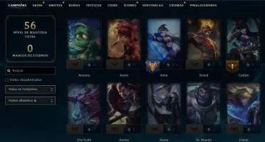 [Entrega Automática] Lol Prata, 50 Skin, SkinLendária,45K Ea