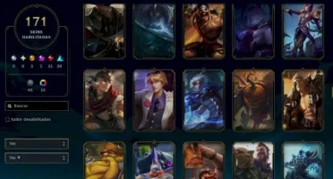 Conta Lol Full Acesso - Maior Elo Diamante - 171 Skins - Ent