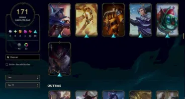 Conta Lol Full Acesso - Maior Elo Diamante - 171 Skins - Ent