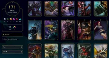 Conta Lol Full Acesso - Maior Elo Diamante - 171 Skins - Ent