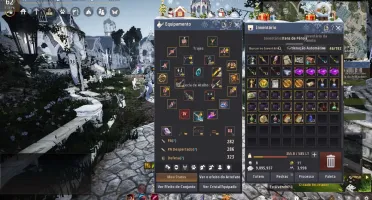 conta bdo lvl62 286 PA, mini pote infinita, barraca pw2 etc