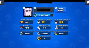 CONTA BRAWL STARS