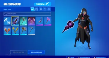 Conta Fortnite season 6 cap2 completa