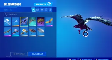 Conta Fortnite season 6 cap2 completa
