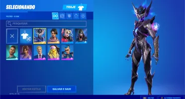 Conta Fortnite season 6 cap2 completa