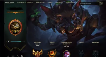 vendo conta ouro 3 com borda ouro 1 69 skins e 119 chaps