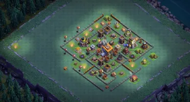Conta Clash Of Clans - C10 semifull - 1k600 gemas