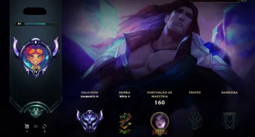 Conta League of Legends Diamond 4