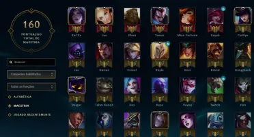 Conta League of Legends Diamond 4