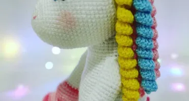 Unicórnio Amigurumi