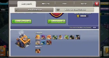 Centro de vila CV 13 Full Clash of clans