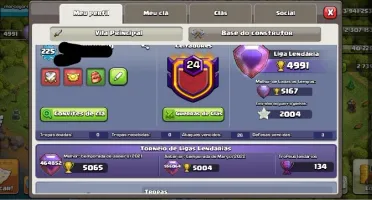 Centro de vila CV 13 Full Clash of clans
