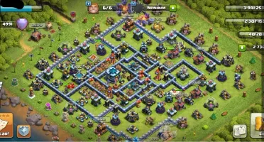 Centro de vila CV 13 Full Clash of clans
