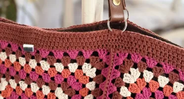 Maxi bag crochê