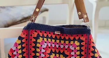 Maxi bag crochê