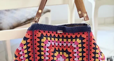Maxi bag crochê