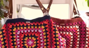 Maxi bag crochê